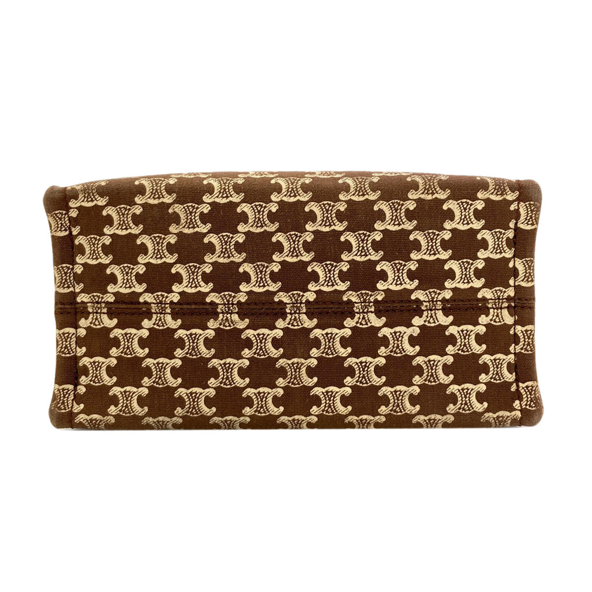 CELINE Small Cover Thais Triomphe 2WAY Handbag Canvas Ladies [Used]