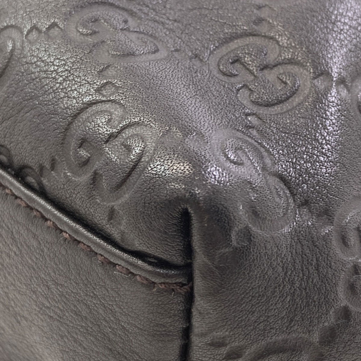 GUCCI 211133 GG signature guccissima Tote Bag Leather Ladies [Used]