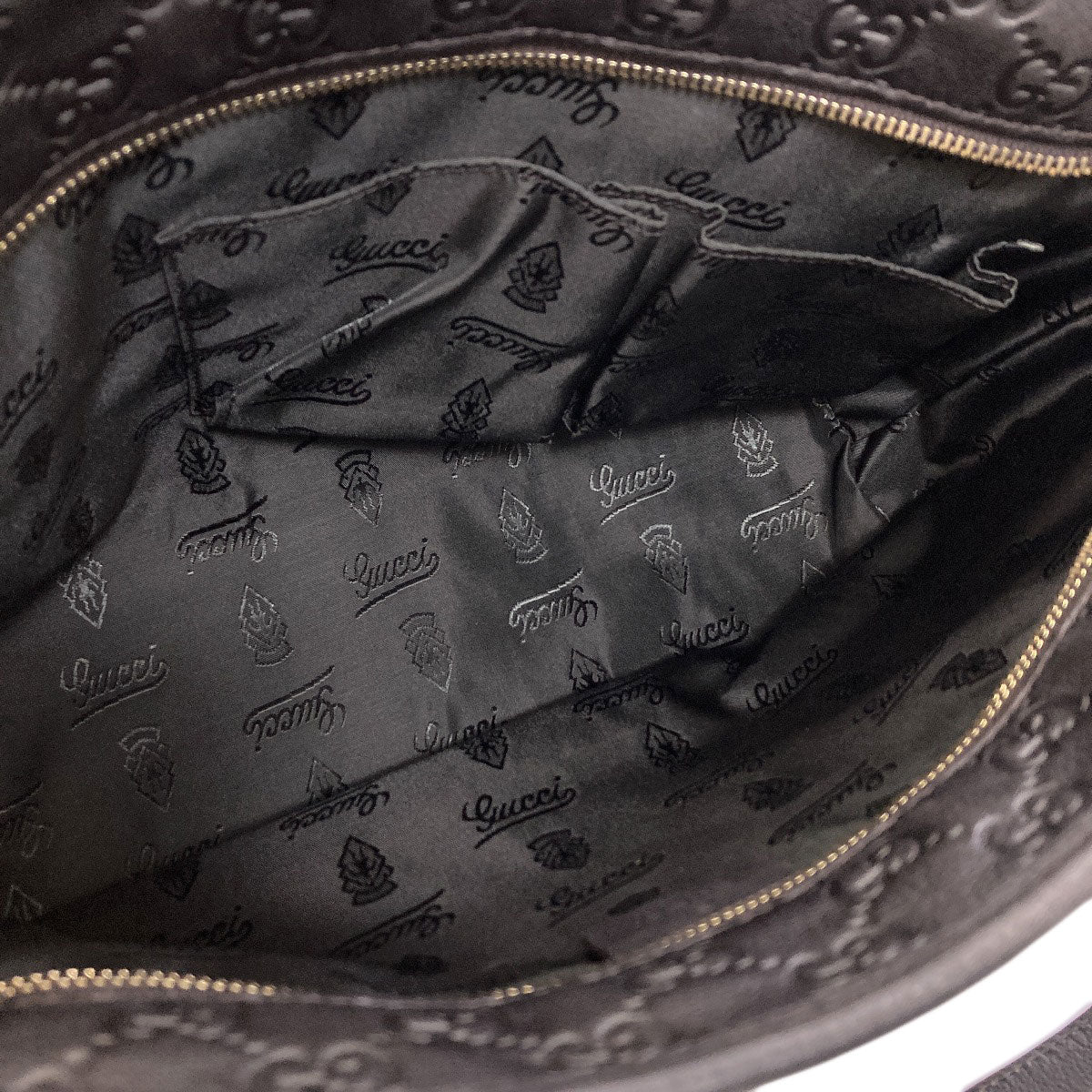GUCCI 211133 GG signature guccissima Tote Bag Leather Ladies [Used]