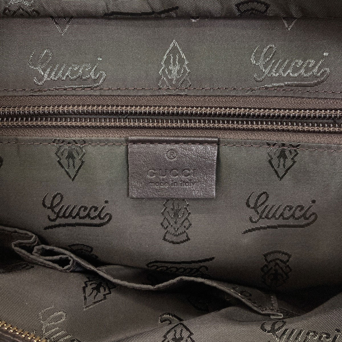 GUCCI 211133 GG signature guccissima Tote Bag Leather Ladies [Used]