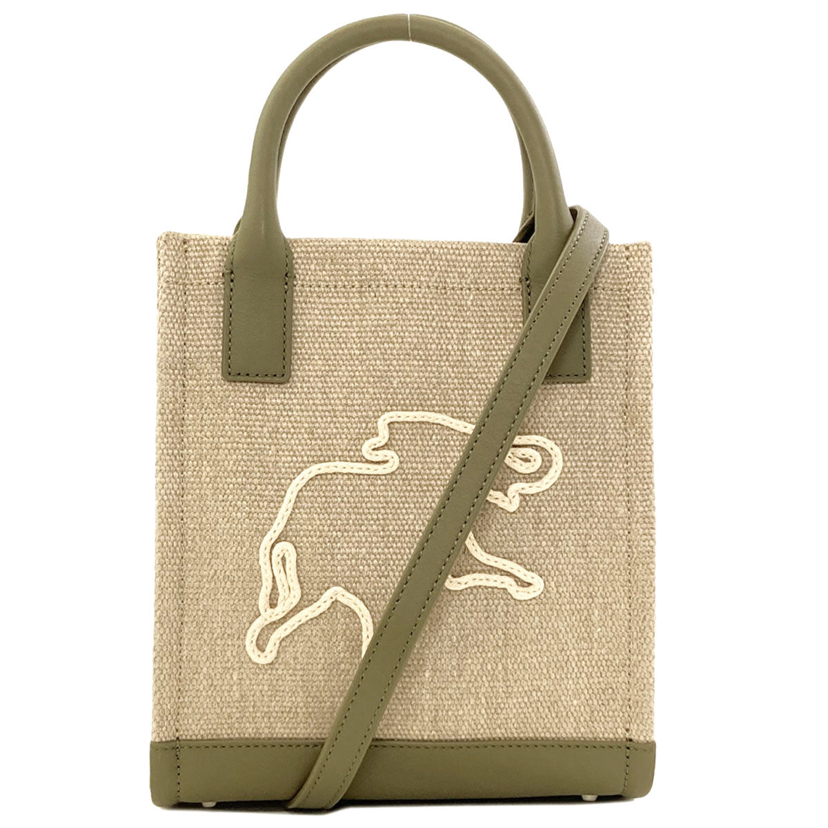 HUNTING WORLD Corda 2WAY Handbag Canvas Ladies [Used]