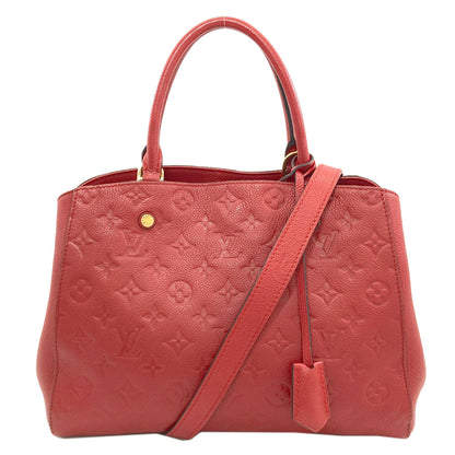 LOUIS VUITTON M41194 Montaigne MM Handbag Empreinte Ladies [Used]