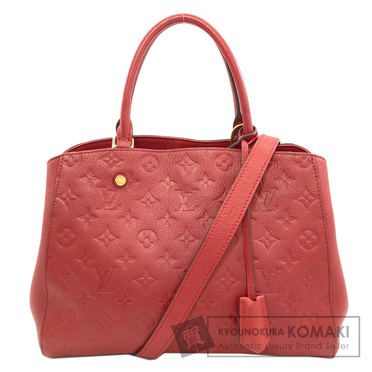 LOUIS VUITTON M41194 Montaigne MM Handbag Empreinte Ladies [Used]