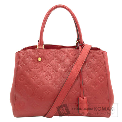 LOUIS VUITTON M41194 Montaigne MM Handbag Empreinte Ladies [Used]