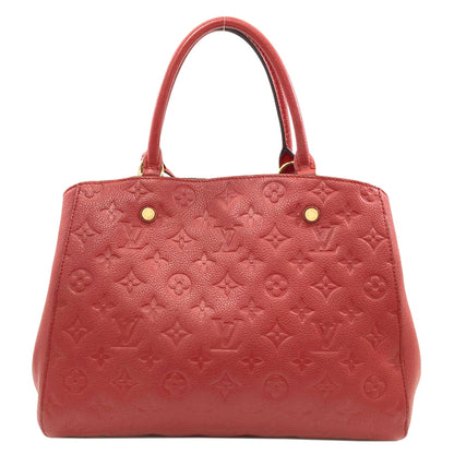 LOUIS VUITTON M41194 Montaigne MM Handbag Empreinte Ladies [Used]