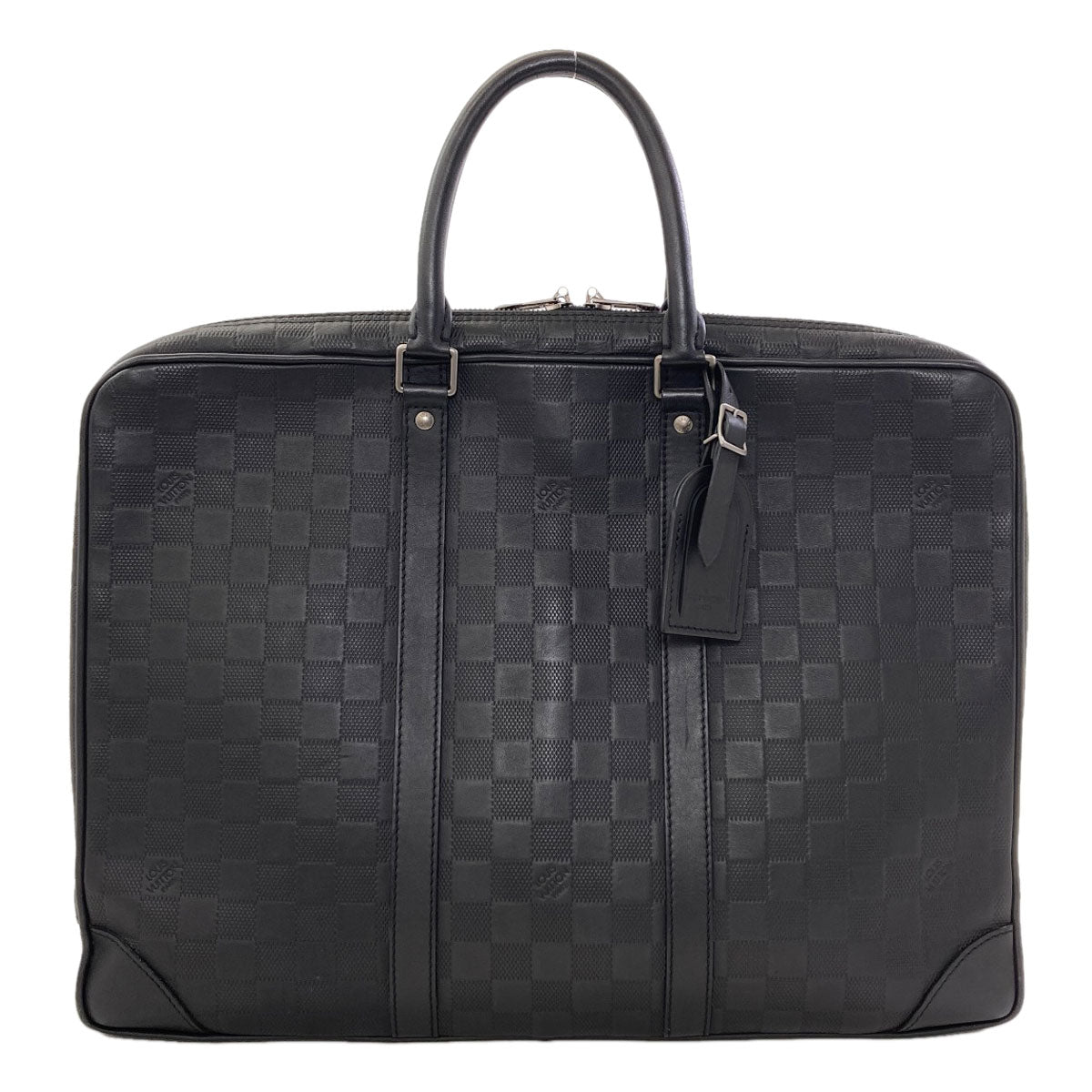 LOUIS VUITTON N40444 Porte-Documents・Voyage Business bag Damier Anfini mens [Used]