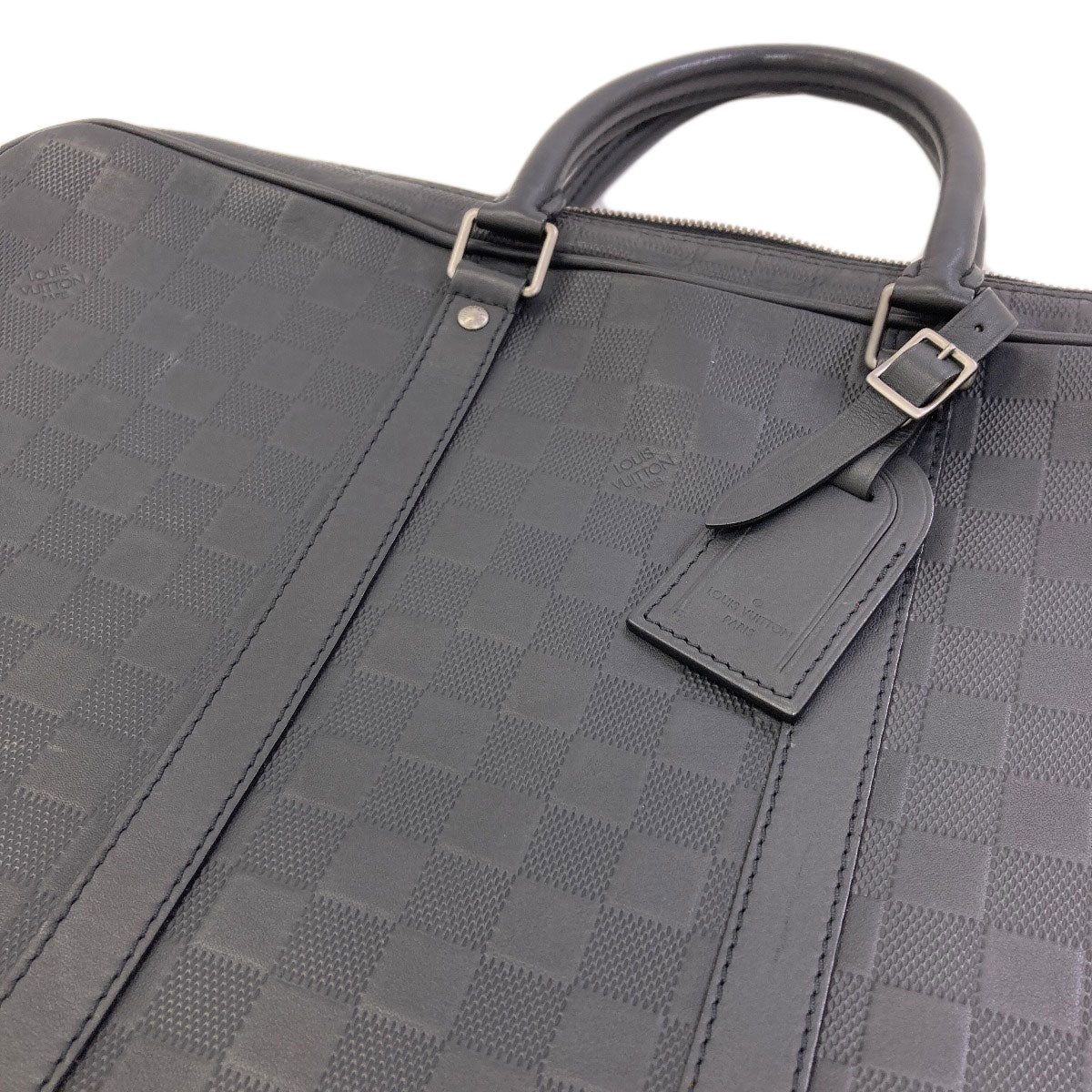 LOUIS VUITTON N40444 Porte-Documents・Voyage Business bag Damier Anfini mens [Used]
