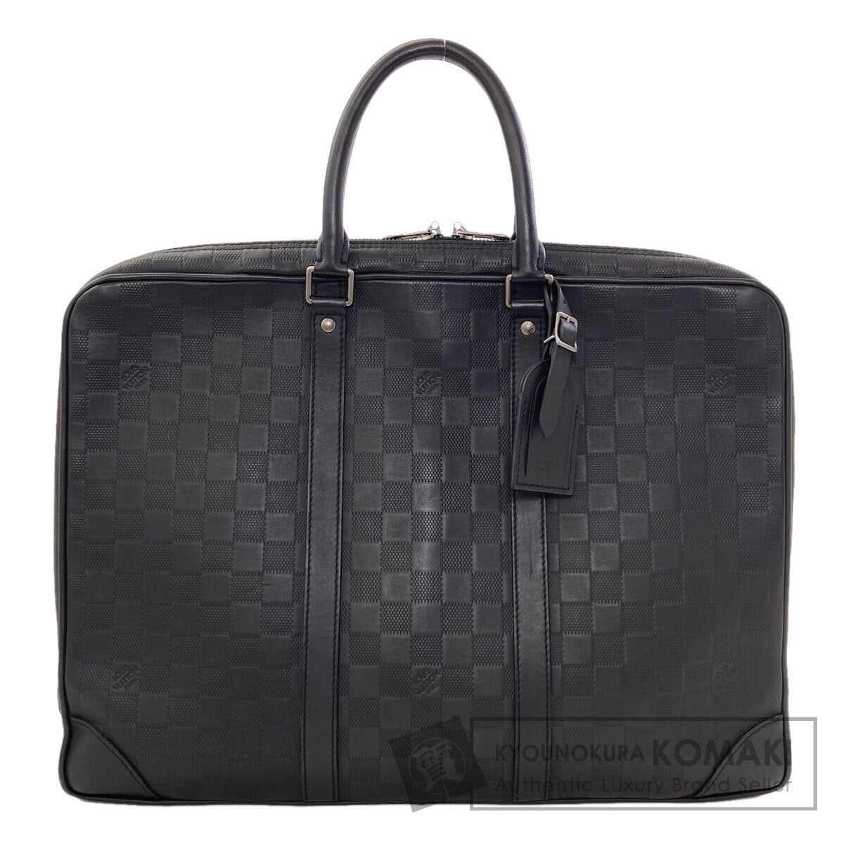 LOUIS VUITTON N40444 Porte-Documents・Voyage Business bag Damier Anfini mens [Used]