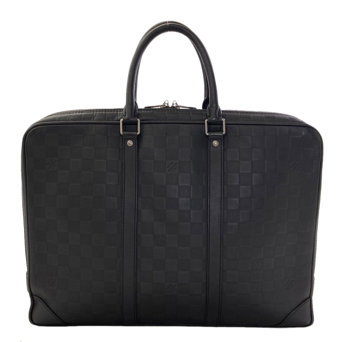LOUIS VUITTON N40444 Porte-Documents・Voyage Business bag Damier Anfini mens [Used]