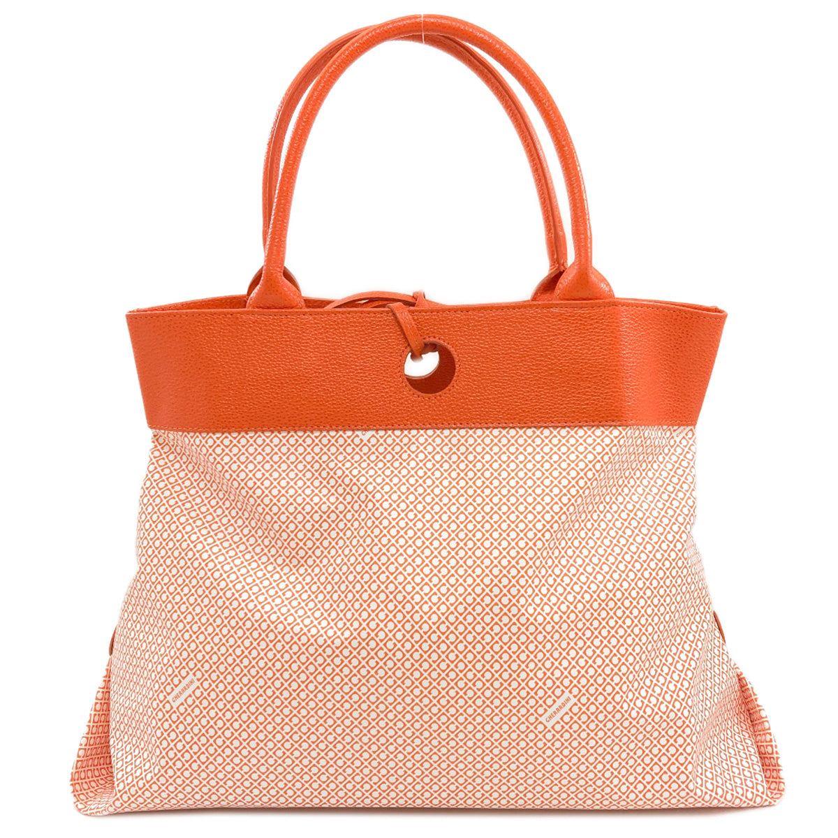 GHERARDINI Softie logo motif Tote Bag Polyester Polyurethane coatingLadies [Used]