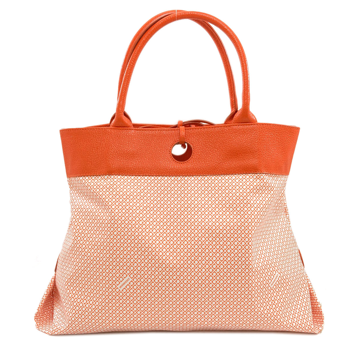 GHERARDINI Softie logo motif Tote Bag Polyester Polyurethane coatingLadies [Used]