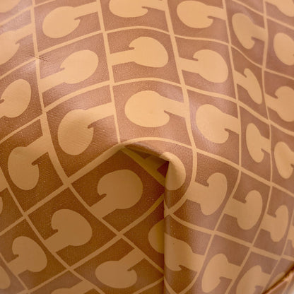 GHERARDINI Softie logo motif reversible Tote Bag Polyester Polyurethane coatingLadies [Used]