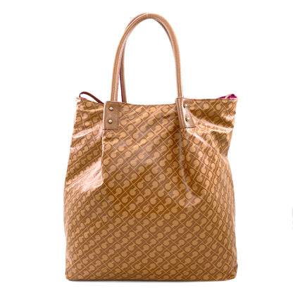 GHERARDINI Softie logo motif reversible Tote Bag Polyester Polyurethane coatingLadies [Used]