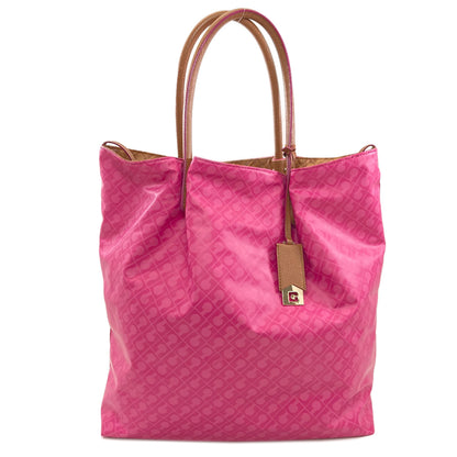 GHERARDINI Softie logo motif reversible Tote Bag Polyester Polyurethane coatingLadies [Used]