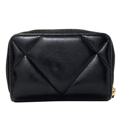 CHANEL Chanel 19 Matelasse GoldHardware coin purse Lambskin Ladies [Used]