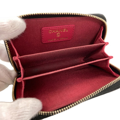 CHANEL Chanel 19 Matelasse GoldHardware coin purse Lambskin Ladies [Used]