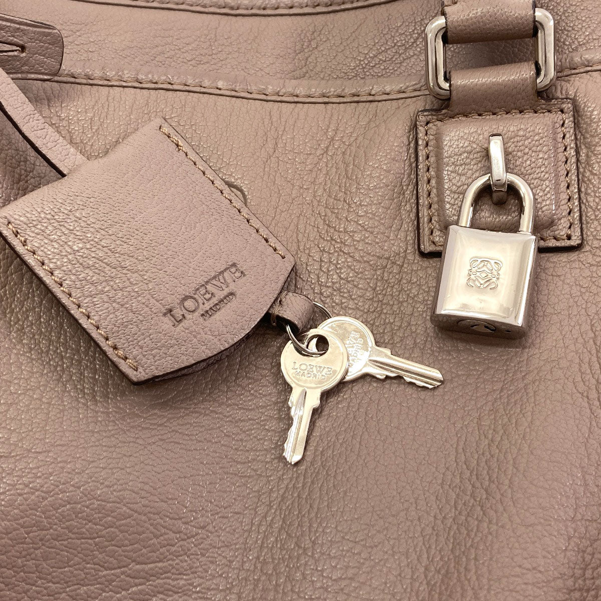 LOEWE Amazona Handbag Calf Ladies [Used]