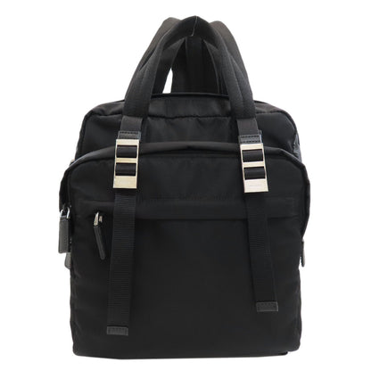 PRADA Logo Hardware Backpack Â· Daypack Nylon Ladies [Used]