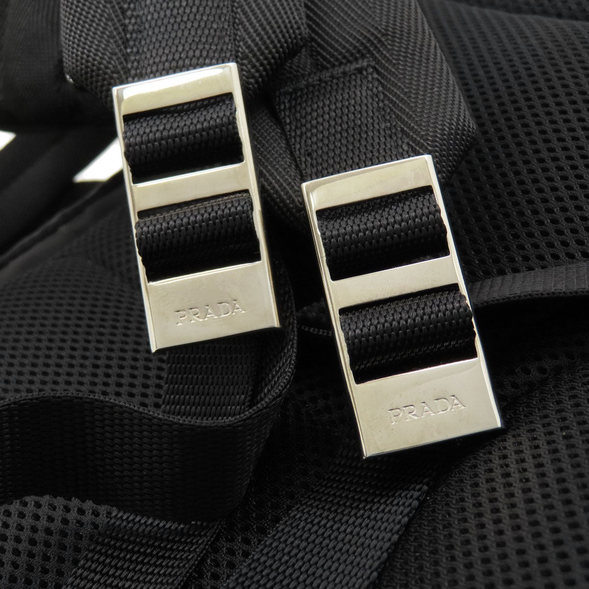 PRADA Logo Hardware Backpack Â· Daypack Nylon Ladies [Used]