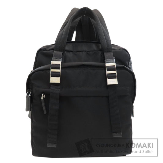 PRADA Logo Hardware Backpack Â· Daypack Nylon Ladies [Used]