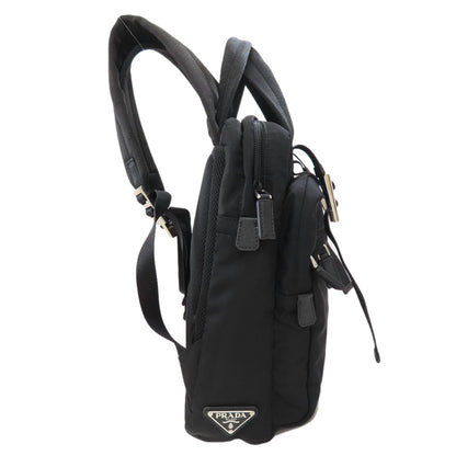 PRADA Logo Hardware Backpack Â· Daypack Nylon Ladies [Used]