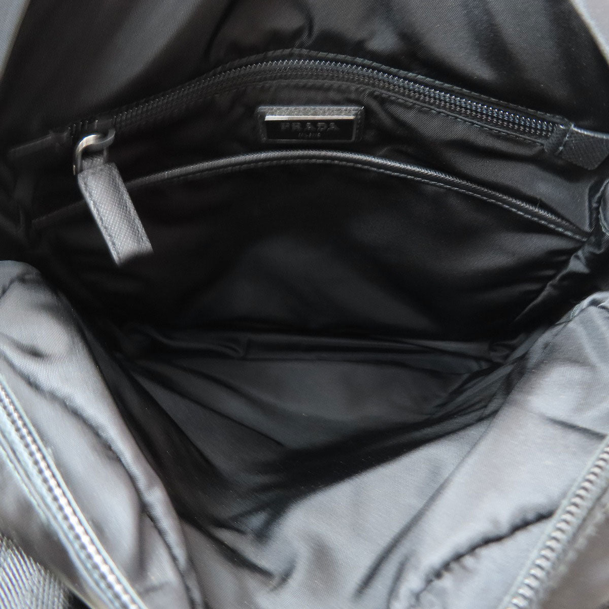 PRADA Logo Hardware Backpack Â· Daypack Nylon Ladies [Used]