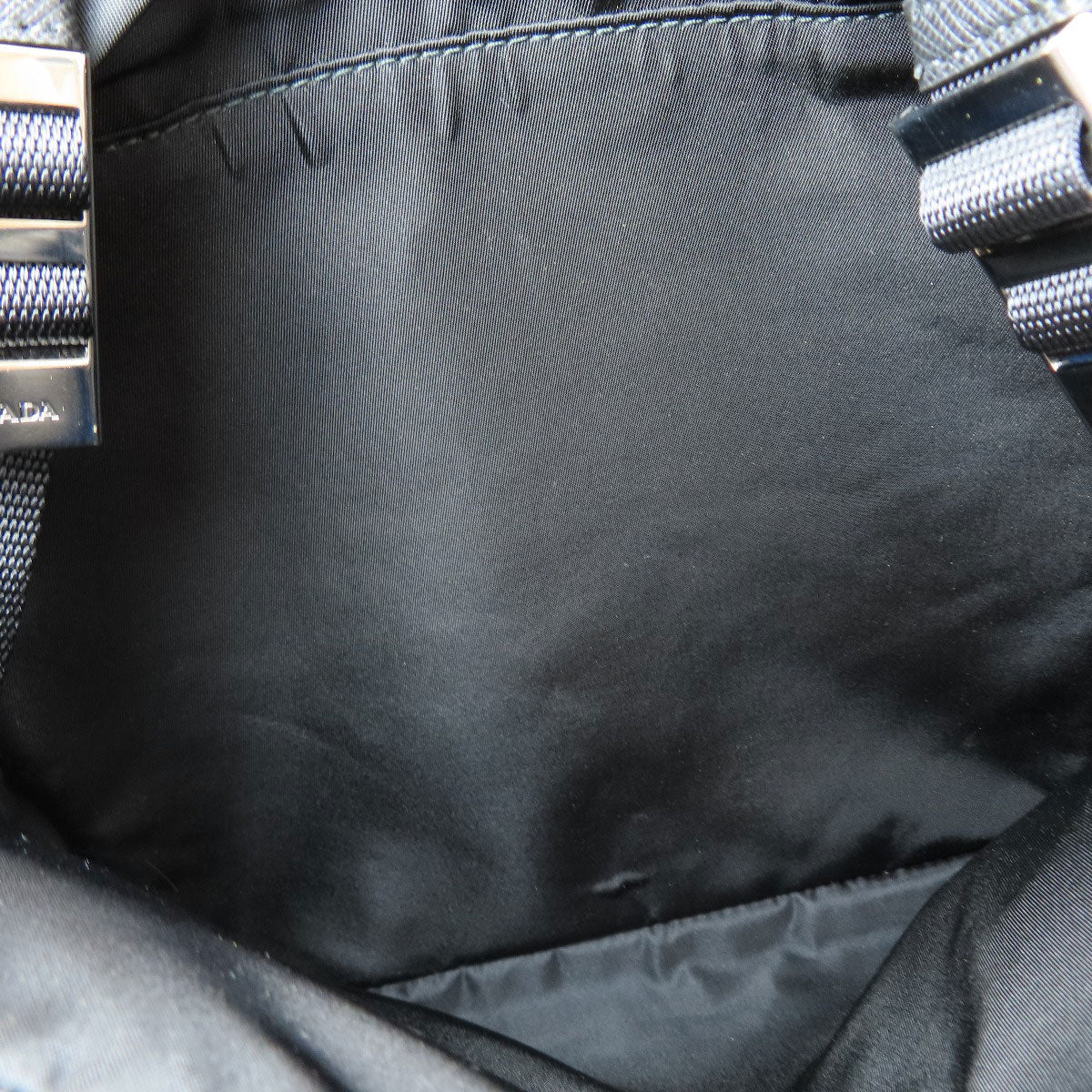 PRADA Logo Hardware Backpack Â· Daypack Nylon Ladies [Used]