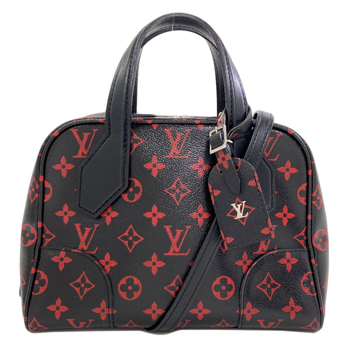 LOUIS VUITTON M50217 Dorasoft BB Handbag Monogram Rouge Ladies [Used]