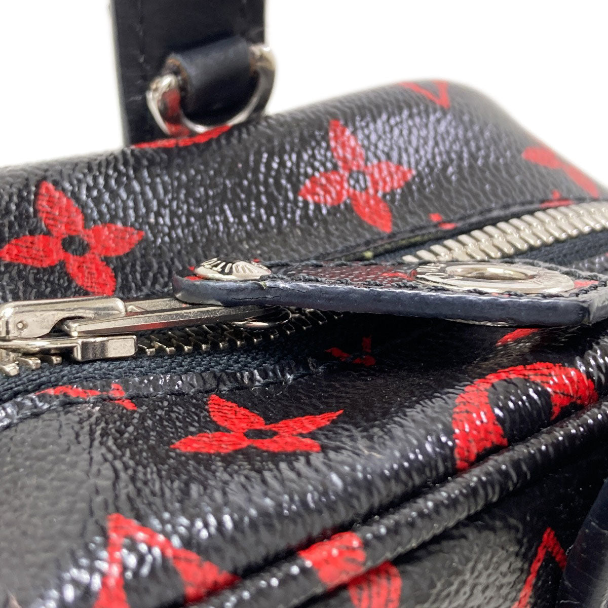 LOUIS VUITTON M50217 Dorasoft BB Handbag Monogram Rouge Ladies [Used]
