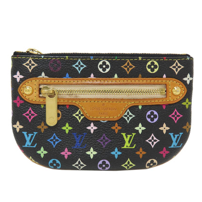 LOUIS VUITTON M60031 Pochette MM coin purse Monogram Multicolore canvas Ladies [Used]