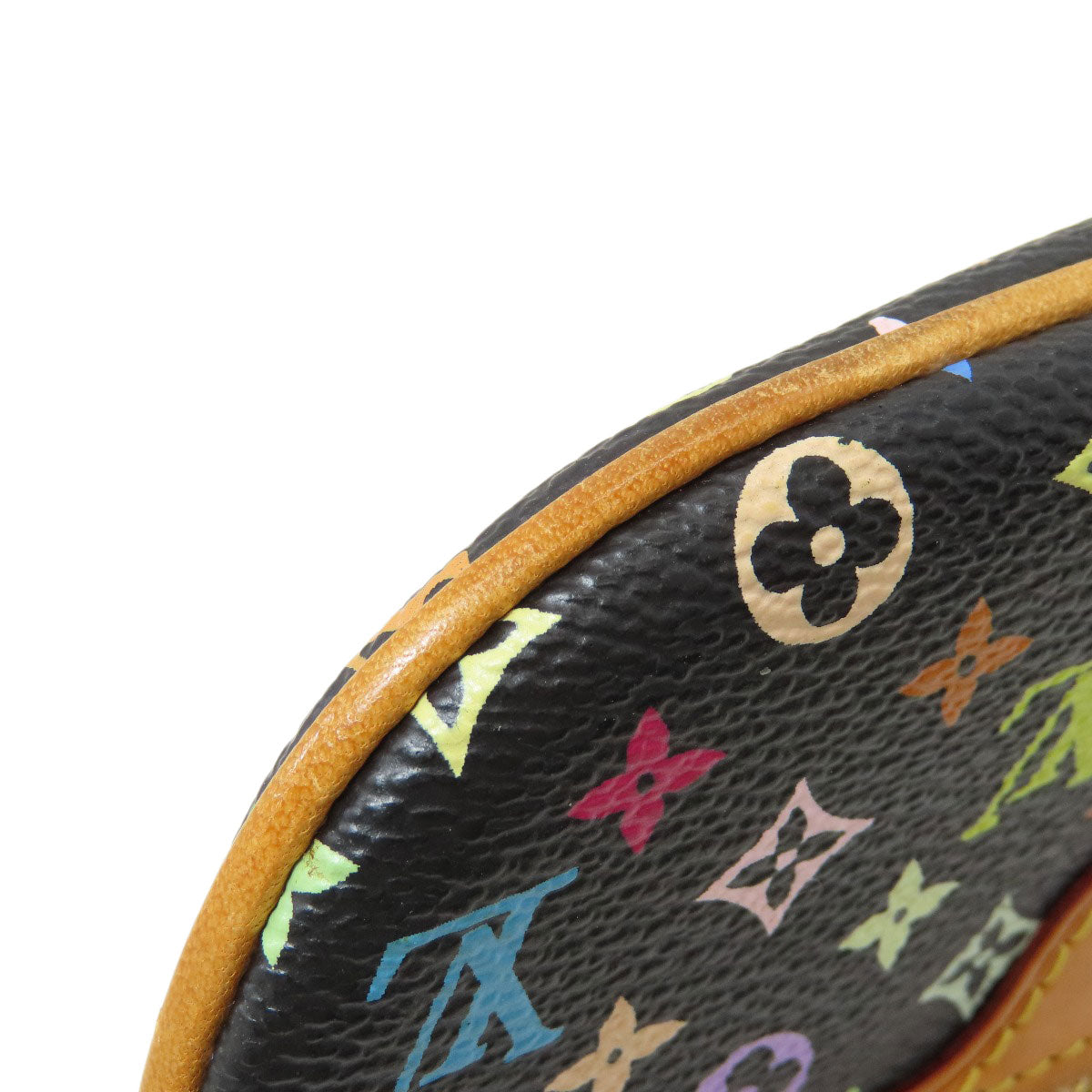 LOUIS VUITTON M60031 Pochette MM coin purse Monogram Multicolore canvas Ladies [Used]