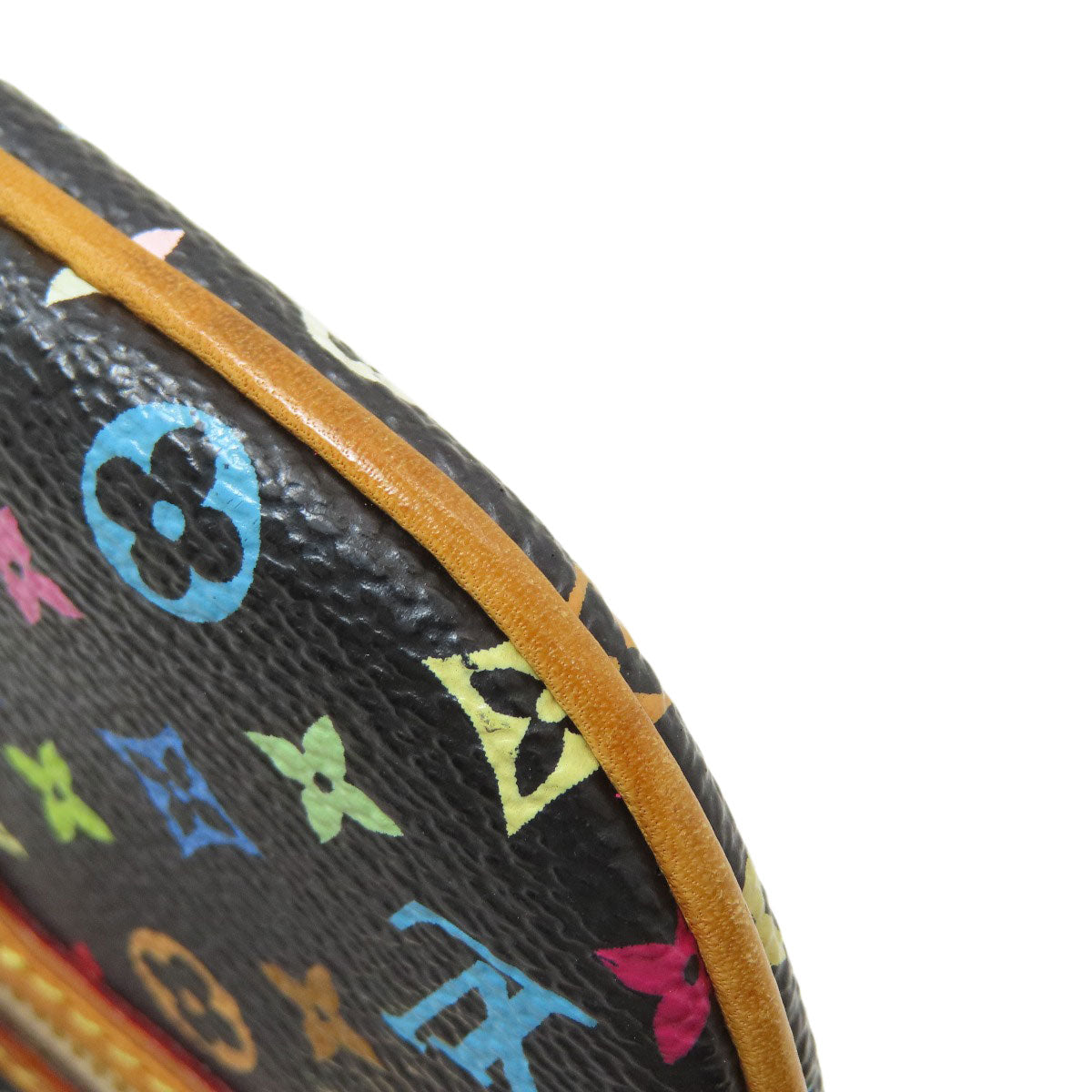 LOUIS VUITTON M60031 Pochette MM coin purse Monogram Multicolore canvas Ladies [Used]