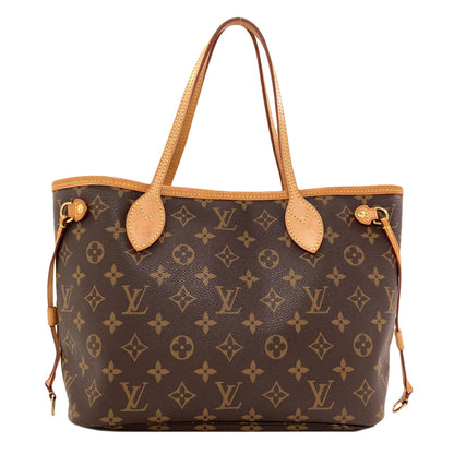 LOUIS VUITTON M41245 Never full PM Handbag Monogram canvas Ladies [Used]