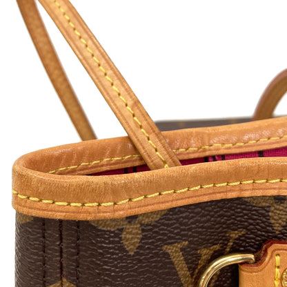 LOUIS VUITTON M41245 Never full PM Handbag Monogram canvas Ladies [Used]