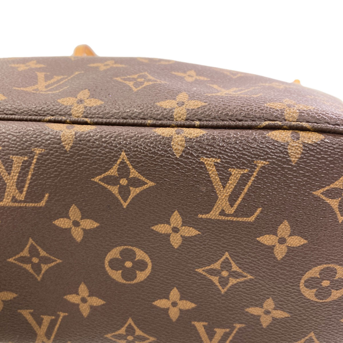 LOUIS VUITTON M41245 Never full PM Handbag Monogram canvas Ladies [Used]
