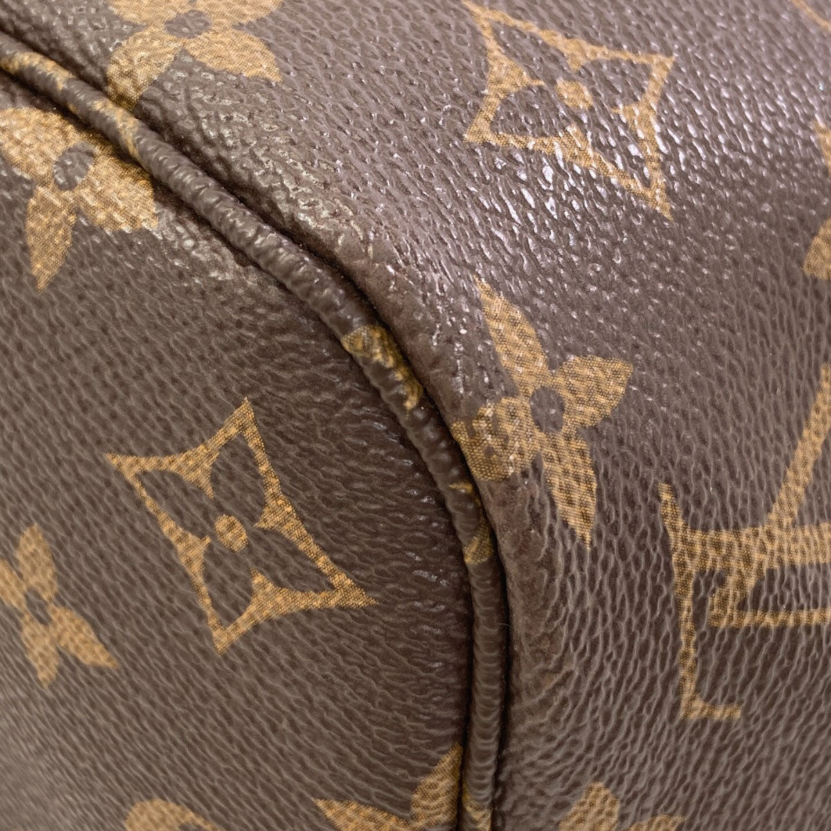 LOUIS VUITTON M41245 Never full PM Handbag Monogram canvas Ladies [Used]