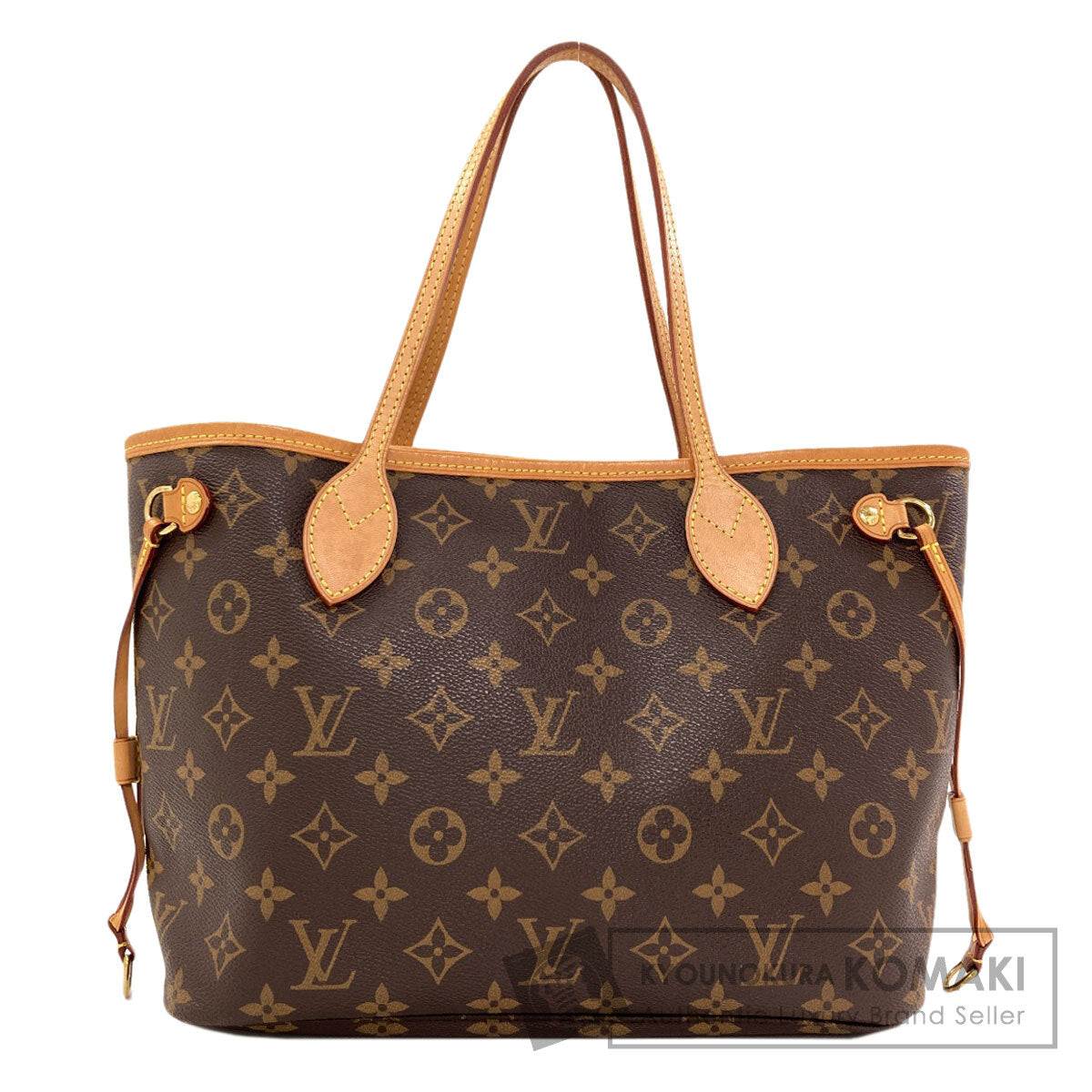 LOUIS VUITTON M41245 Never full PM Handbag Monogram canvas Ladies [Used]