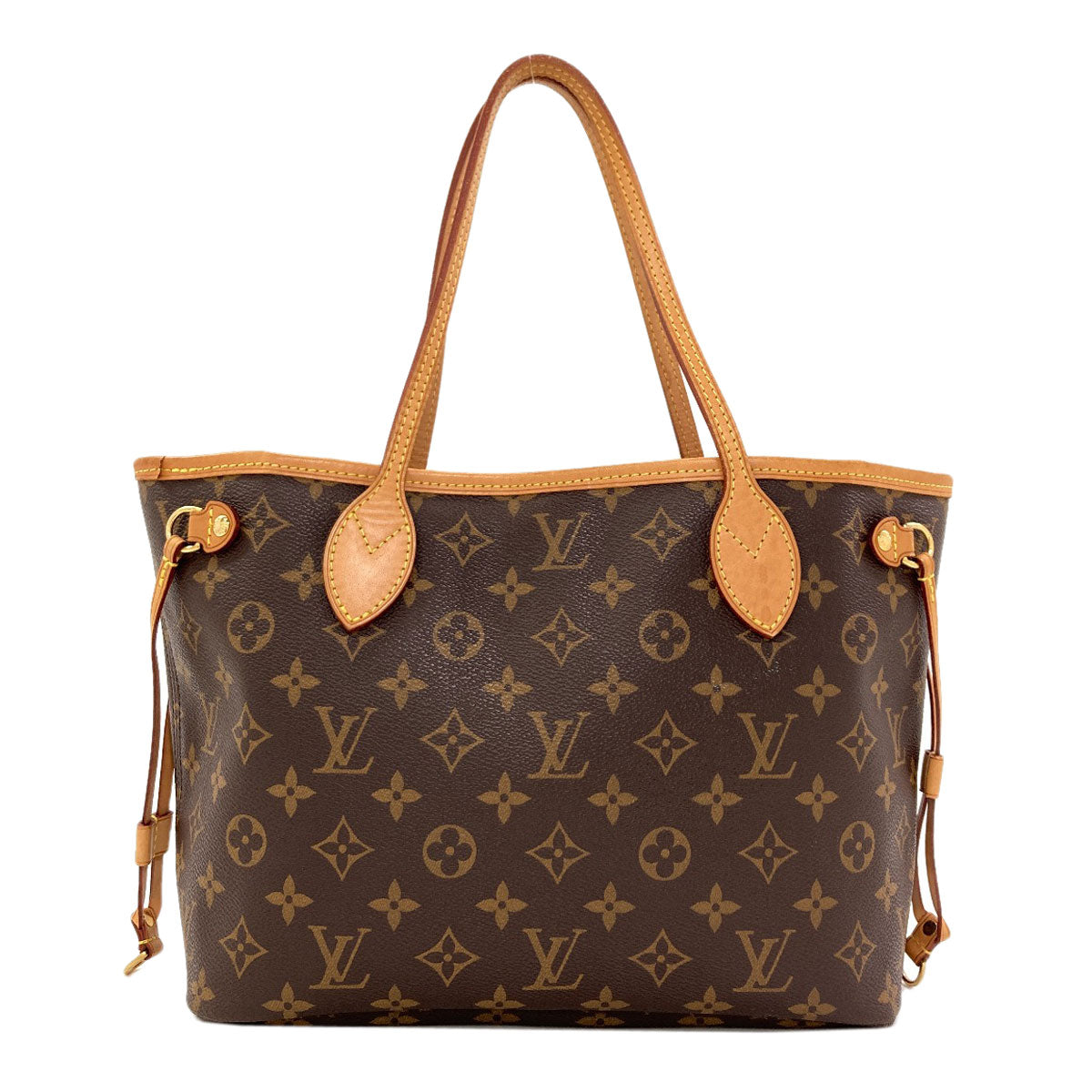 LOUIS VUITTON M41245 Never full PM Handbag Monogram canvas Ladies [Used]