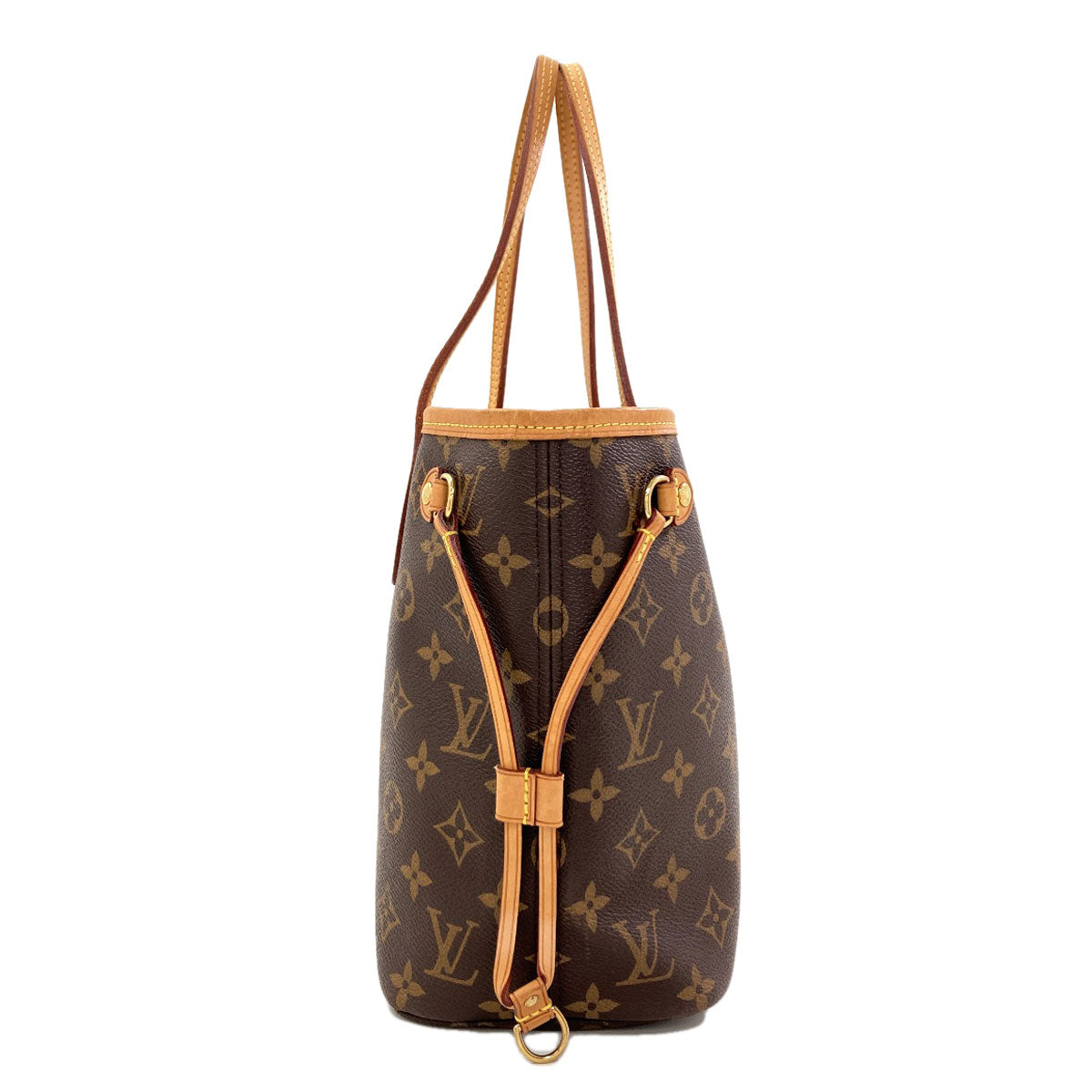 LOUIS VUITTON M41245 Never full PM Handbag Monogram canvas Ladies [Used]