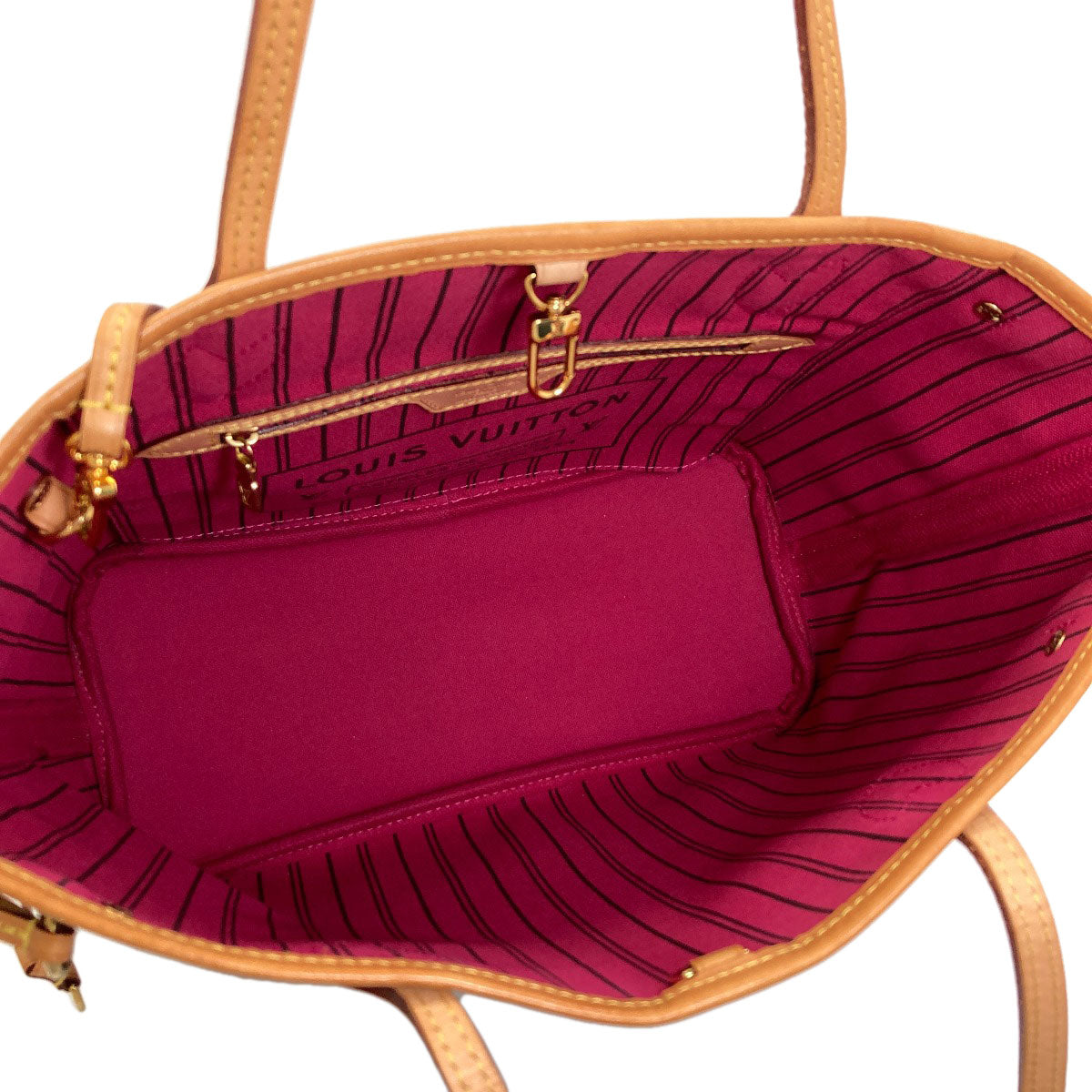 LOUIS VUITTON M41245 Never full PM Handbag Monogram canvas Ladies [Used]
