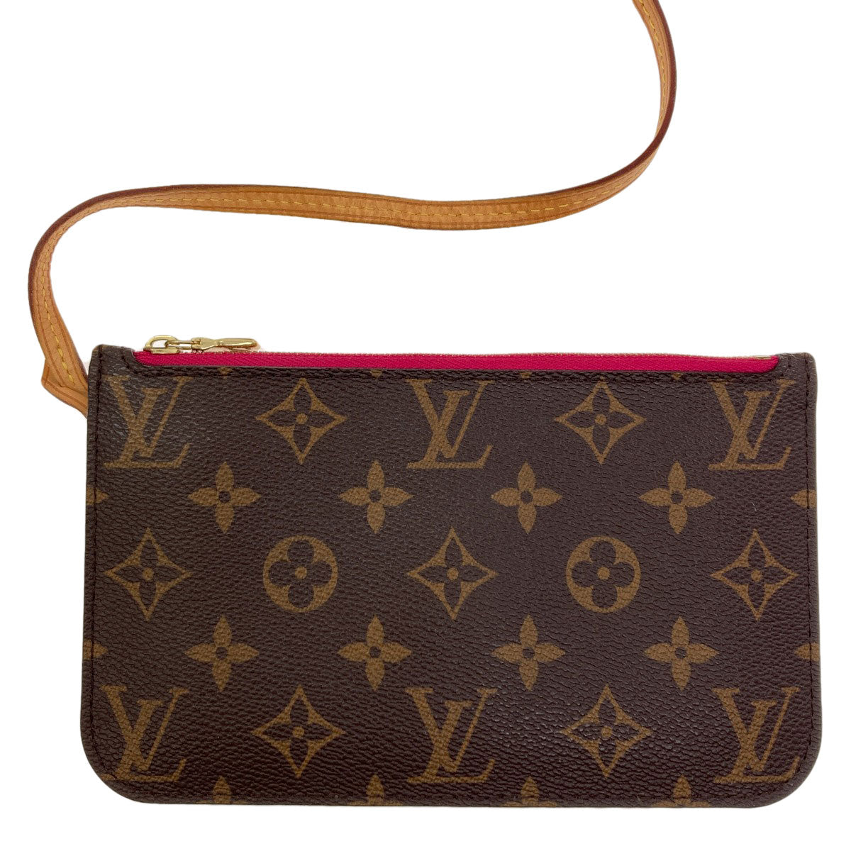 LOUIS VUITTON M41245 Never full PM Handbag Monogram canvas Ladies [Used]