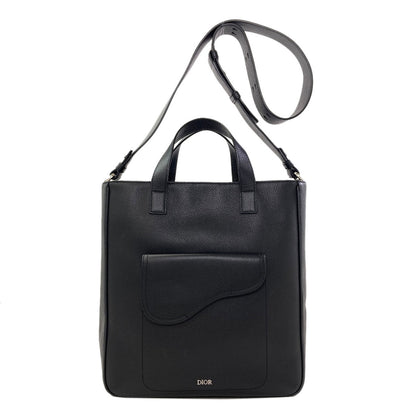 CHRISTIAN DIOR 2WAY Tote Bag Calf Ladies [Used]