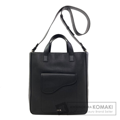 CHRISTIAN DIOR 2WAY Tote Bag Calf Ladies [Used]