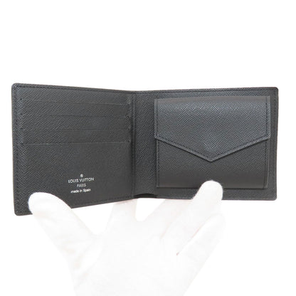 LOUIS VUITTON M62289 Portefeiulle・Marco NM Bifold Wallet with Coin Pocket Epi Leather mens [Used]