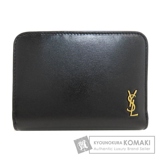 YVES SAINT LAURENT Cassandra Bifold Wallet with Coin Pocket Calf Ladies [Used]