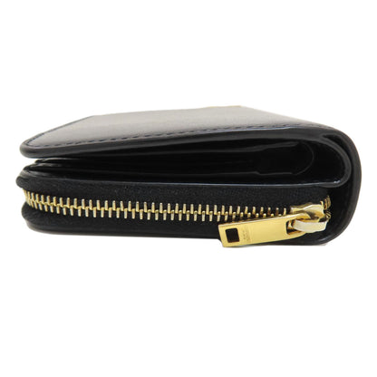 YVES SAINT LAURENT Cassandra Bifold Wallet with Coin Pocket Calf Ladies [Used]