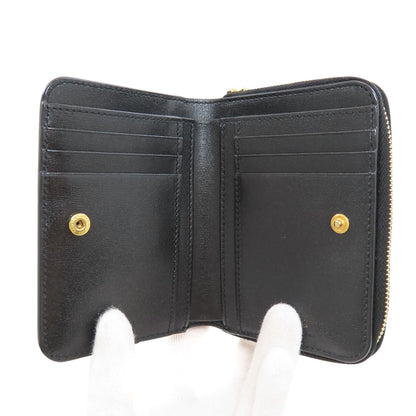 YVES SAINT LAURENT Cassandra Bifold Wallet with Coin Pocket Calf Ladies [Used]