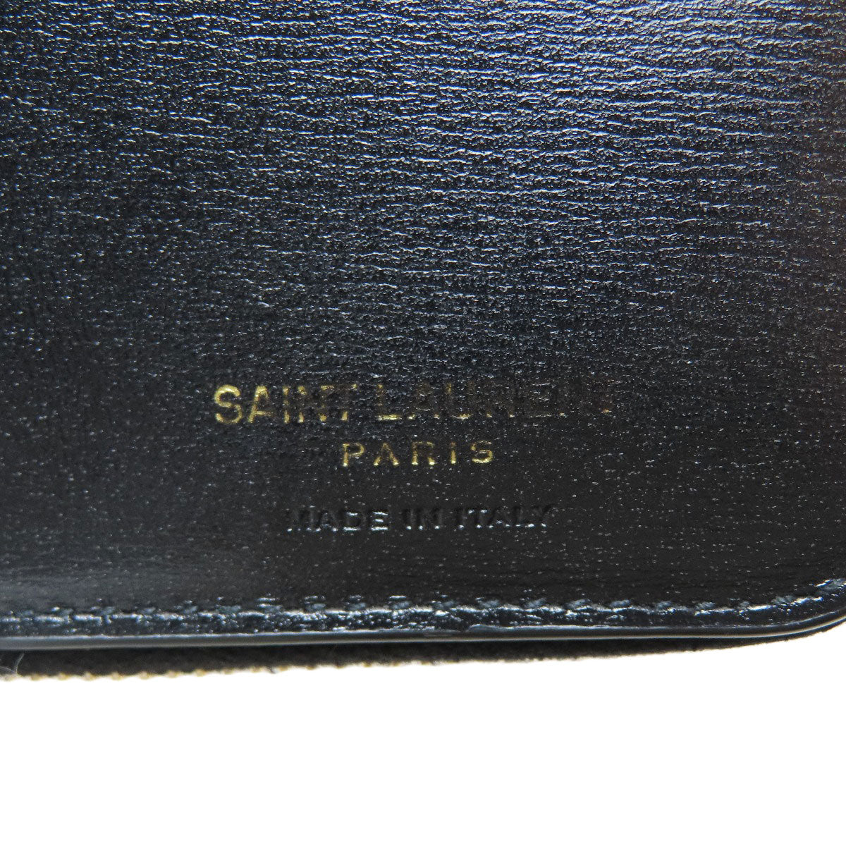YVES SAINT LAURENT Cassandra Bifold Wallet with Coin Pocket Calf Ladies [Used]