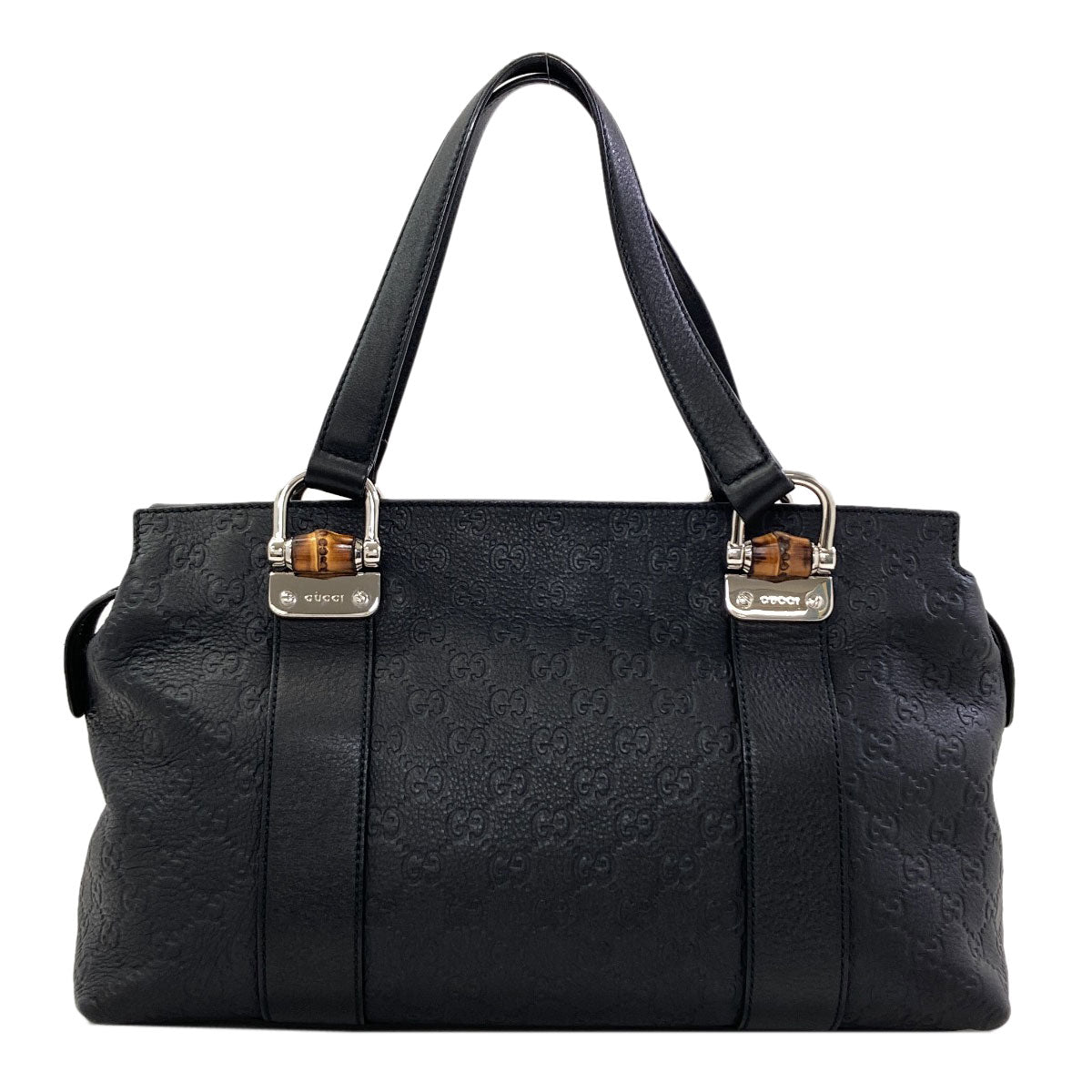 GUCCI 355772 Outlet GG Signature Guccissima Bamboo 2-Way Bag Tote Bag Leather Ladies [Used]