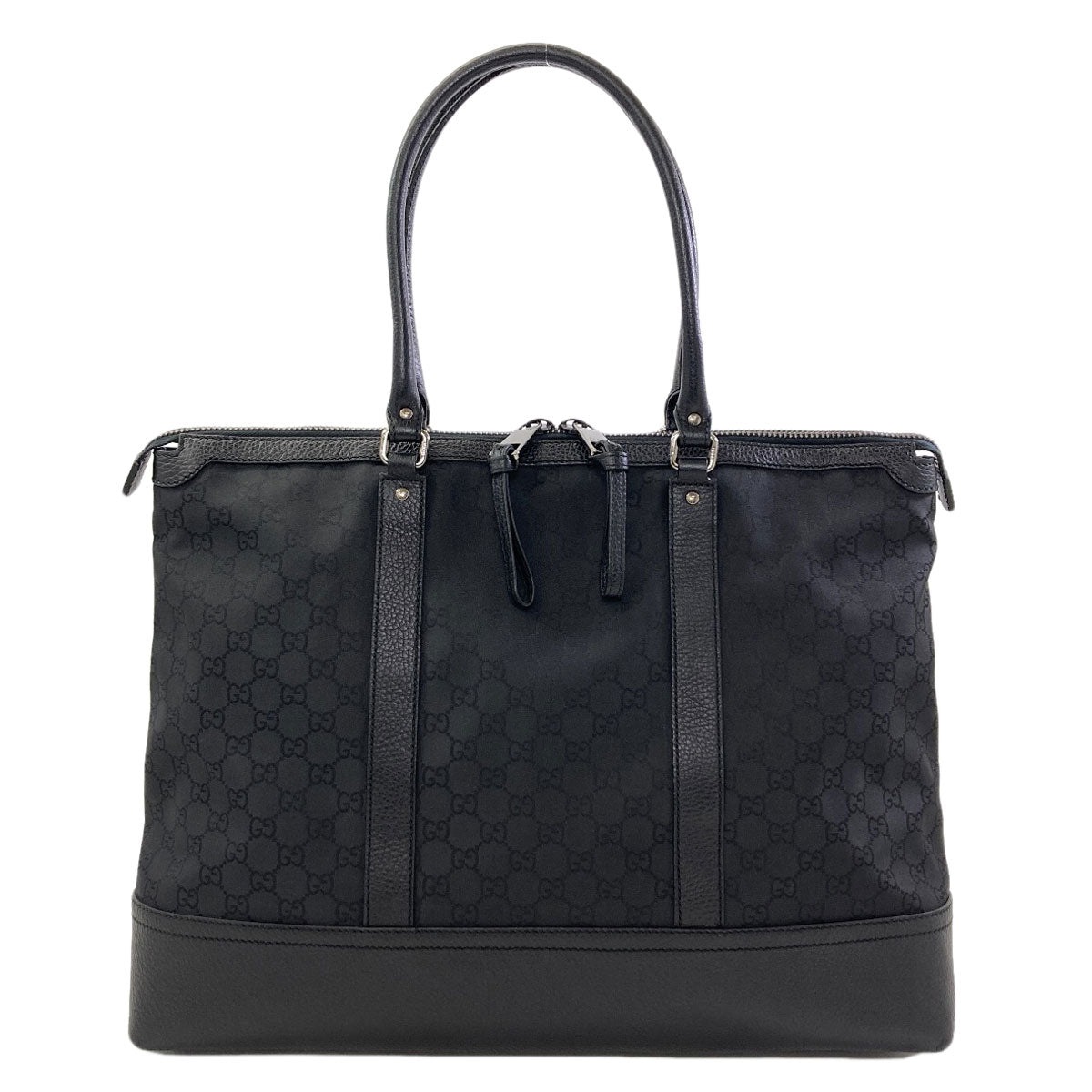 GUCCI 327793 Outlet GG Tote Bag Nylon LeatherLadies [Used]